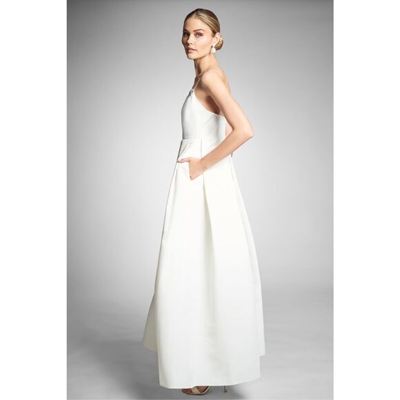 NWT Sachin & Babi Gwen crystal-embellished flared gown Size 12 $895 - Picture 3 of 11